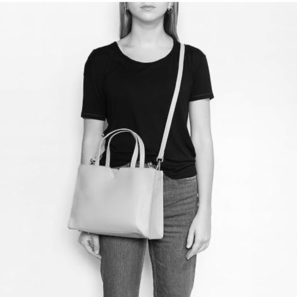 Pixie Mood AURORA Removable Wristlet, Vegan Leather Satchel, Wine color, EUC - Picture 12 of 12